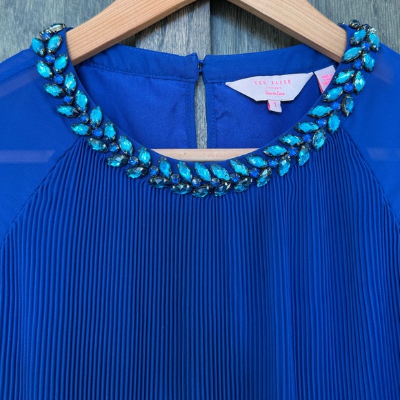 NWOT 💙 Ted Baker Blouse - Picture 2 of 6
